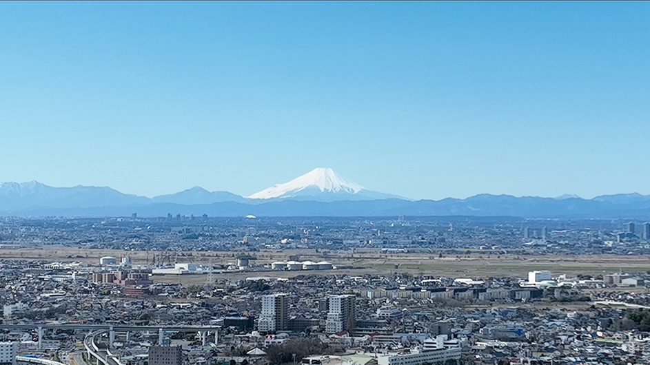 大宮駅周辺の空撮写真